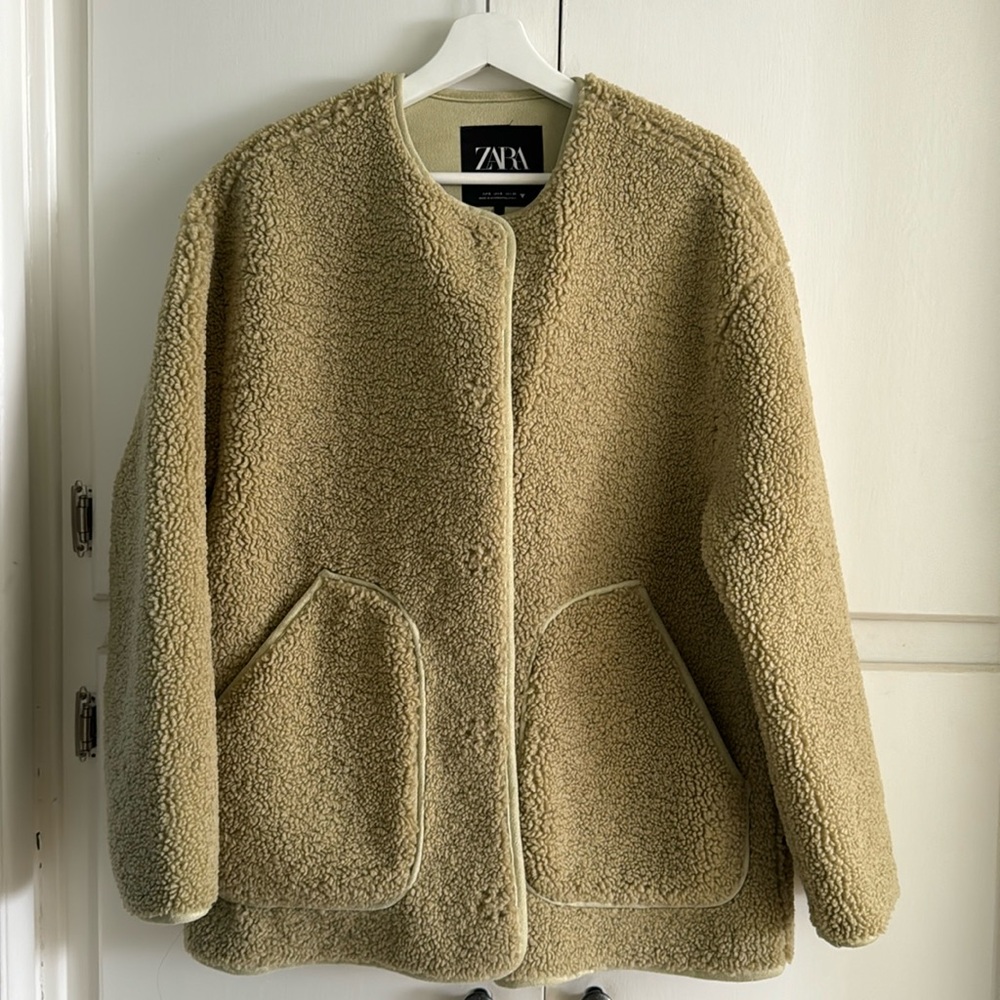 ZARA FLEECE FUR JACKET